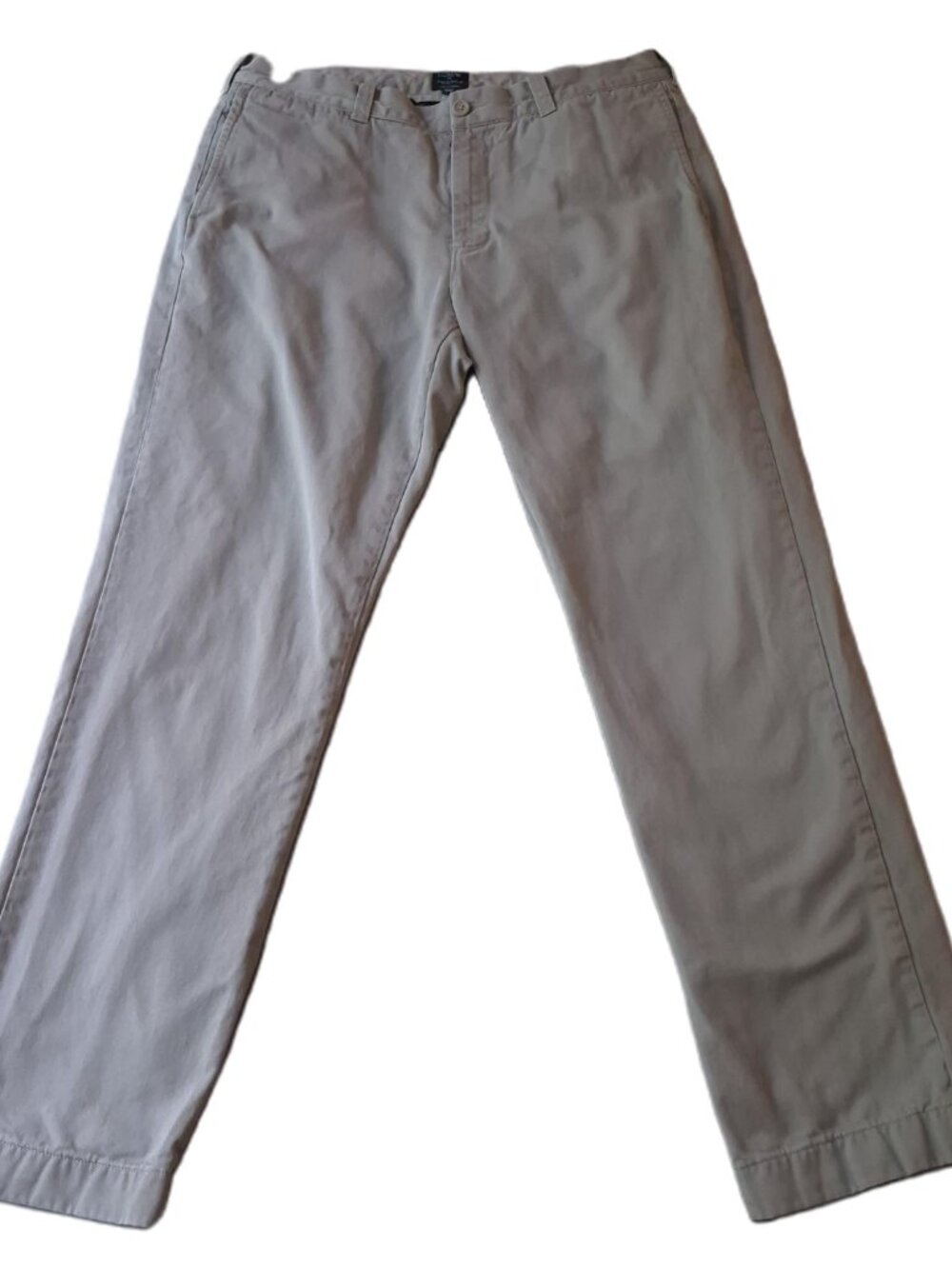 J.Crew Mens 35x32 The Sutton Flannel Lined Pants Chino Flat Front
